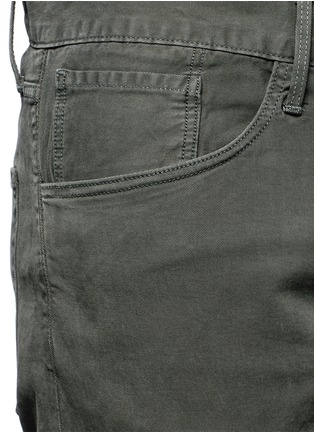 Detail View - Click To Enlarge - 3X1 - 'M3' slim fit cotton twill pants