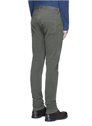 Back View - Click To Enlarge - 3X1 - 'M3' slim fit cotton twill pants