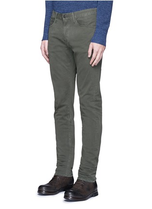 Front View - Click To Enlarge - 3X1 - 'M3' slim fit cotton twill pants