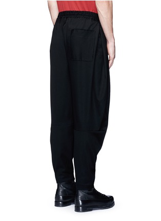 Back View - Click To Enlarge - FENG CHEN WANG - Baggy wool jogging pants