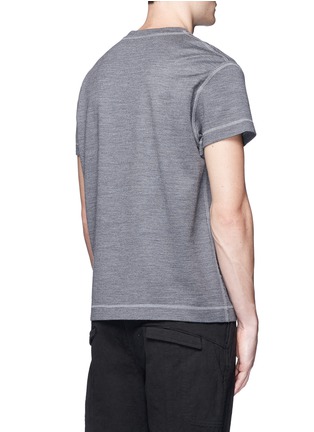 Back View - Click To Enlarge - FENG CHEN WANG - Letter patch T-shirt
