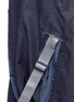 Detail View - Click To Enlarge - FENG CHEN WANG - Waist strap drop crotch denim shorts