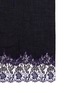 Detail View - Click To Enlarge - JANAVI - 'Venetian Mirror' lace insert cashmere scarf
