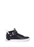 Main View - Click To Enlarge - BUSCEMI SHOES - '100MM Edge' high top leather sneakers
