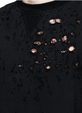 Detail View - Click To Enlarge - AMIRI - 'Shotgun' brushed cotton sweatshirt