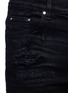 Detail View - Click To Enlarge - AMIRI - 'PPX1' slim fit plaid patch distressed jeans
