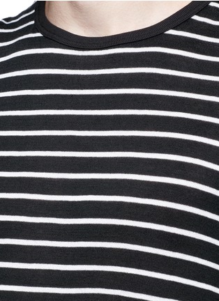 Detail View - Click To Enlarge - AMIRI - Stripe cotton-blend T-shirt