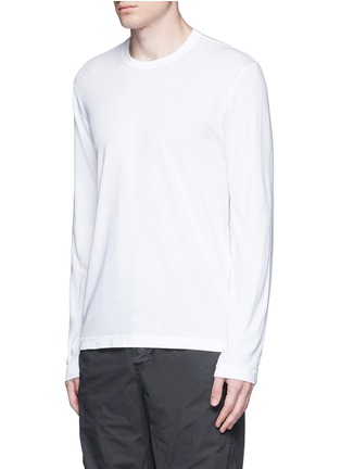 Front View - Click To Enlarge - JAMES PERSE - Crew neck cotton jersey T-shirt