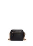 Back View - Click To Enlarge - ANYA HINDMARCH - 'Eyes' embossed leather chain crossbody bag