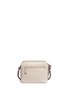Back View - Click To Enlarge - ANYA HINDMARCH - 'Space Invaders' embossed leather crossbody bag
