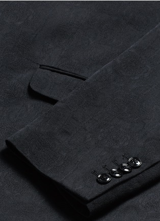 Detail View - Click To Enlarge - DRIES VAN NOTEN - 'Brosh' jacquard tuxedo blazer