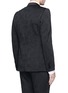 Back View - Click To Enlarge - DRIES VAN NOTEN - 'Brosh' jacquard tuxedo blazer