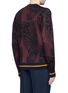 Back View - Click To Enlarge - DRIES VAN NOTEN - 'Mikolay' peacock jacquard sweater