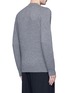Back View - Click To Enlarge - DRIES VAN NOTEN - 'Midday' peacock jacquard cashmere-wool sweater