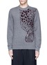Main View - Click To Enlarge - DRIES VAN NOTEN - 'Midday' peacock jacquard cashmere-wool sweater