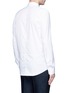 Back View - Click To Enlarge - DRIES VAN NOTEN - 'Coen' placket trim cotton shirt