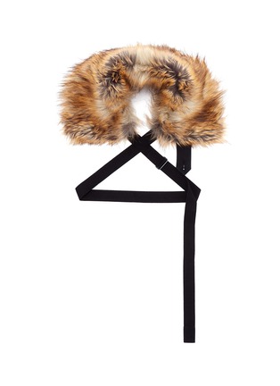 Main View - Click To Enlarge - DRIES VAN NOTEN - 'Glenden' faux fur collar