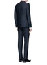 Back View - Click To Enlarge - DRIES VAN NOTEN - 'Kenneth' slim fit jacquard suit