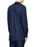 Back View - Click To Enlarge - DRIES VAN NOTEN - Face embroidery cotton poplin shirt