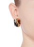 Figure View - Click To Enlarge - IOSSELLIANI - Decò crystal clip earrings