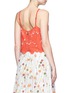 Back View - Click To Enlarge - ALICE & OLIVIA - 'Alanis' floral embroidery cutwork camisole