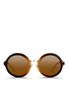 Main View - Click To Enlarge - 3.1 PHILLIP LIM - Layered gradient acetate round sunglasses