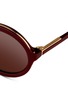 Detail View - Click To Enlarge - 3.1 PHILLIP LIM - Layered acetate round sunglasses
