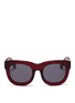 Main View - Click To Enlarge - 3.1 PHILLIP LIM - Acetate rounded square sunglasses