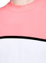 Detail View - Click To Enlarge - PLYS - 'Cyclist Span' neon colourblock sweater
