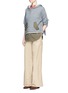 Figure View - Click To Enlarge - 3.1 PHILLIP LIM - Twill panel French terry utility sweatshirt