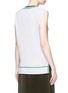 Back View - Click To Enlarge - 3.1 PHILLIP LIM - Collegiate sleeveless knit tank top