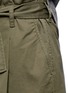 Detail View - Click To Enlarge - 3.1 PHILLIP LIM - French terry twill combo belted utility dress