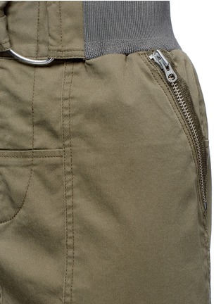 Detail View - Click To Enlarge - 3.1 PHILLIP LIM - Twill belted utility skirt