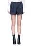 Main View - Click To Enlarge - 3.1 PHILLIP LIM - Silk rope embroidery piqué shorts