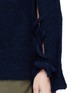 Detail View - Click To Enlarge - 3.1 PHILLIP LIM - Knotted back wool blend sweater