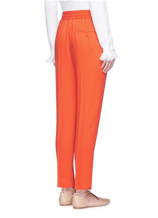Back View - Click To Enlarge - 3.1 PHILLIP LIM - Elastic waist tapered pants