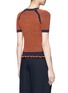 Back View - Click To Enlarge - 3.1 PHILLIP LIM - Polka dot bouclé ruffle knit top