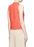 Back View - Click To Enlarge - 3.1 PHILLIP LIM - Knot front sleeveless knit top