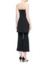 Back View - Click To Enlarge - 72723 - Strapless split front crepe top