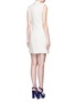 Back View - Click To Enlarge - 72723 - Crepe sleeveless dress