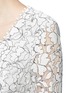 Detail View - Click To Enlarge - 72723 - Floral lace flare dress
