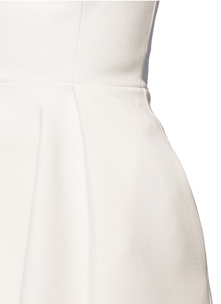 Detail View - Click To Enlarge - 72723 - Crepe strapless flare top
