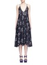 Main View - Click To Enlarge - 72723 - 'Posie' floral print strappy midi dress