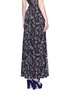 Back View - Click To Enlarge - 72723 - Garden floral print silk palazzo pants