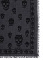 Detail View - Click To Enlarge - ALEXANDER MCQUEEN - Classic skull modal-silk scarf