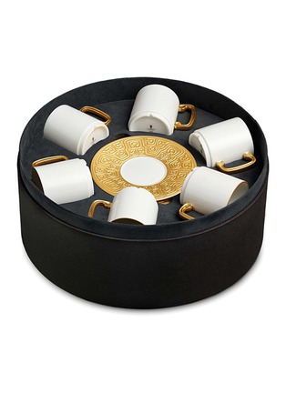 Main View - Click To Enlarge - L'OBJET - HAN ESPRESSO CUP AND SAUCER SIX-PIECE SET