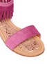 Detail View - Click To Enlarge - STUART WEITZMAN - 'Camia Anna' kids fringe sandals