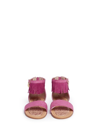 Figure View - Click To Enlarge - STUART WEITZMAN - 'Camia Anna' kids fringe sandals