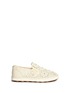 Main View - Click To Enlarge - STUART WEITZMAN - 'Ariana Slider' crystal appliqué embroidery kids slip-ons