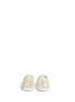 Figure View - Click To Enlarge - STUART WEITZMAN - 'Baby Vance Slider' floral embroidery infant slip-ons